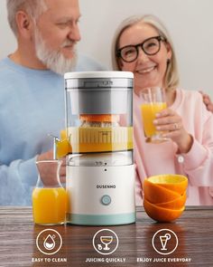 Electric Citrus Juicer, Citrus Juicer with USB Cable, Easy to Clean Portable Juicer for Fresh Orange Juice, Squeeze Orange, Lemon, Kiwi and Grapefruit Juice